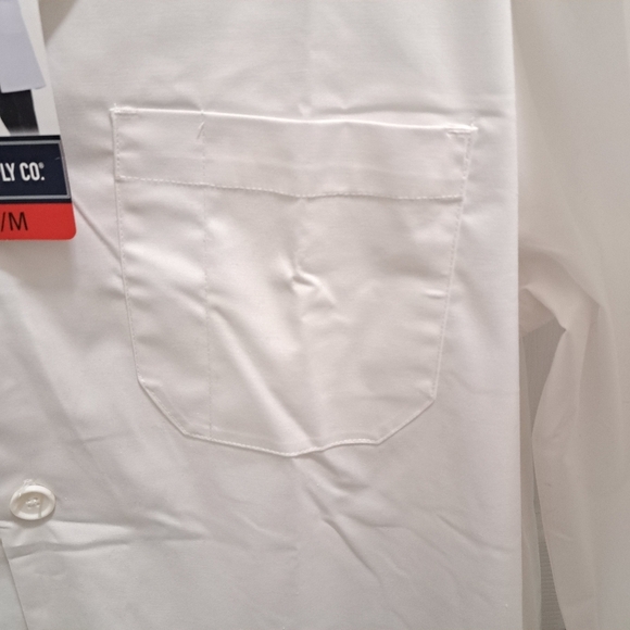 White Lab Coat B.T. Supply Co. Unisex Medium Button Front Men's Women's NWT - Picture 10 of 12